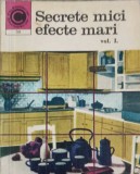 Secrete Mici Efecte Mari Vol. 1 - Mariana Ionescu, Ceres 1970, Caleidoscop, Carte Hobby, Romana, 10x13cm