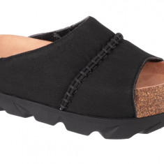 Papuci flip-flop UGG Sunskip Slide 1152695-BLK negru