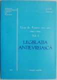 Evreii din Romania intre anii 1940-1944, vol. I. Legislatia antievreiasca