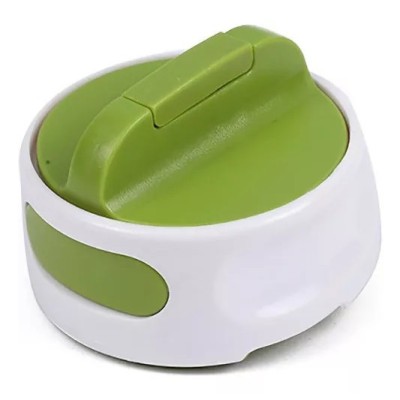 Desfacator manual de conserve si sticle, flippy, 6.8 x 4.8 cm, din abs + otel, verde/alb foto