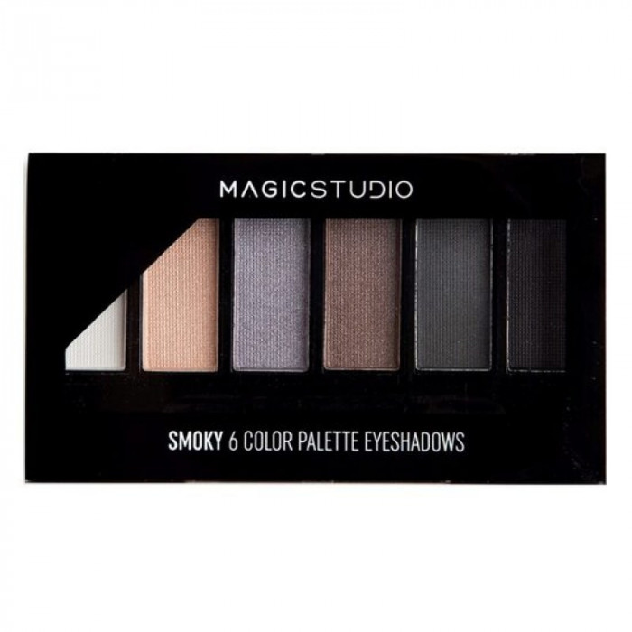 Paleta Farduri Pocket Colors Magic Studio, 6 culori, Nr.3 Smoky