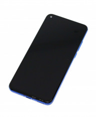Ecran LCD Display Complet cu Rama Huawei Honor View 20 Albastru foto