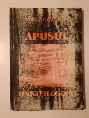 Valentin Mureșan - Apusul unei filosofii (1995) foto