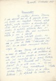A3430N Alexandru Mitru, act scris și semnat olograf, 1969