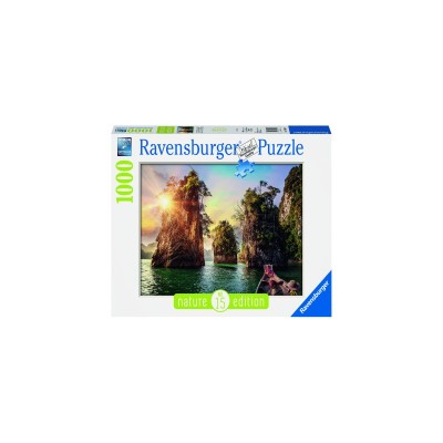 Puzzle Lacul Cheow, 1000 Piese foto