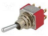 Comutator basculant DPDT ON-ON 0,02A/20VAC 0,02A/20VDC C&amp;K