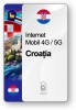 ESIM Internet Croația, valabil 7 zile, trafic Nelimitat