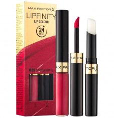 Ruj de buze rezistent la transfer Max Factor Lipfinity 026 So Delightful 2.3 ml + 1.9 g foto