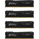 Memorii Kingston FURY Beast 128GB(4x32GB), DDR4-3200MHz, CL16, Quad Channel