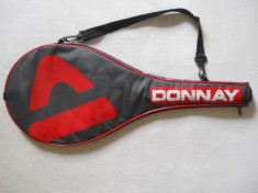 Racheta tenis Reghin, uzata, in husa Donnay, stare buna.