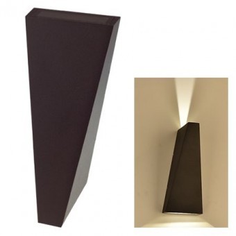 LAMPA LED MONTAJ PERETE 6W 4000K ALB NEUTRU IP65, NEGRU foto