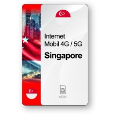 eSIM Internet Singapore, valabil 7 zile, trafic 1 GB, Standard