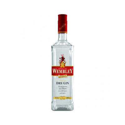 Gin Wembley, 0.2L, Alcool 40%, Gin Wembley, Gin Wembley 0.2l, Wembley Gin, Gin Cocktails, Gin Cocktails Wembley, Gin Sticla, Gin la Sticla, Gin Sec, G foto