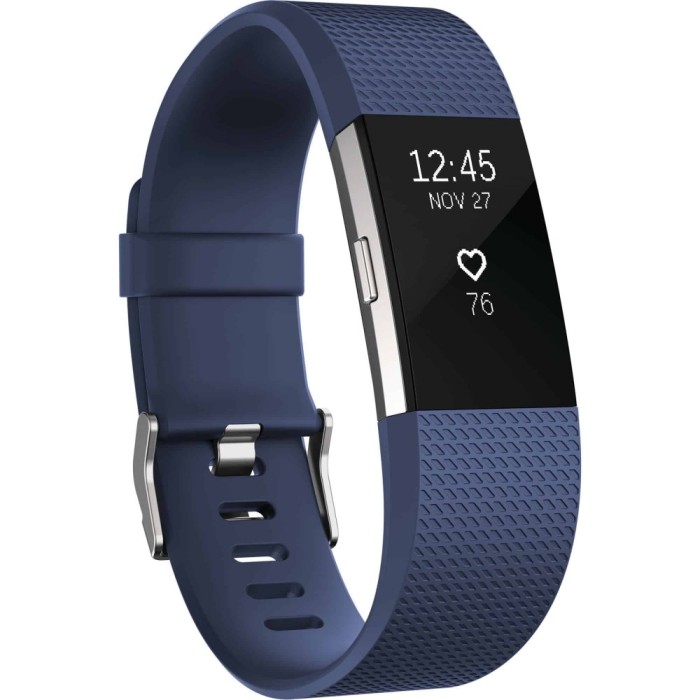 Curea pentru Fitbit Charge 2, marimea S, Albastru inchis