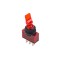 Intrerupator ON-OFF 12V 20A ASW-14D rosu cu retinere