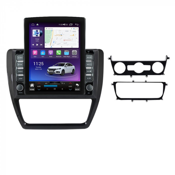 Navigatie dedicata cu Android VW Jetta IV 2011 - 2018, 8GB RAM, Radio GPS Dual