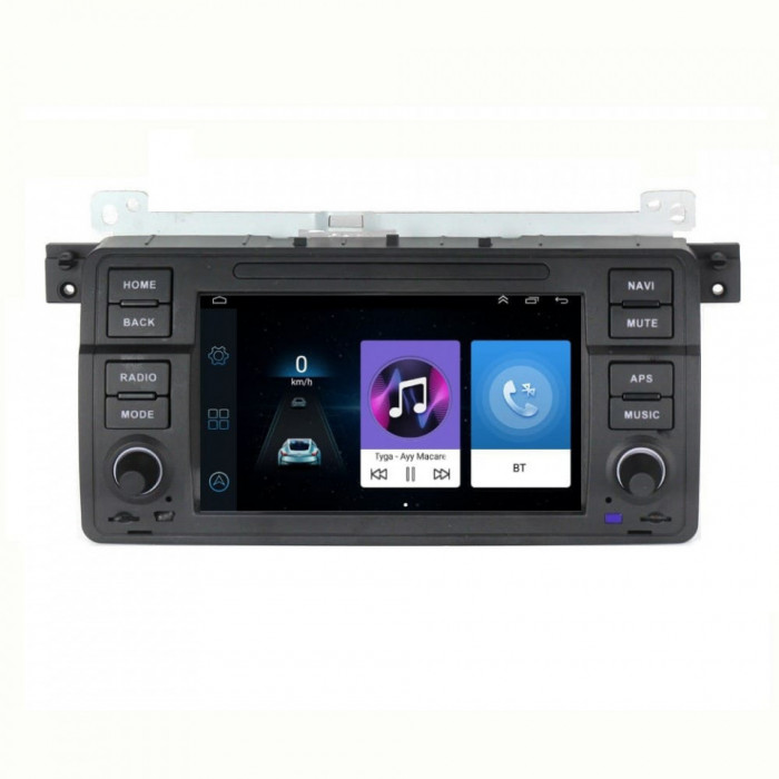 Navigatie dedicata cu Android BMW Seria 3 (E46) 1997 - 2005, 1GB RAM, Radio GPS