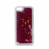 Husa Silicon Water Stars Roz pentru Huawei P Smart - Protectie Telefon, Accesorii GSM