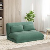 vidaXL Scaun de podea Verde Mării 110 x 82 x 55 cm Catifea 42028218