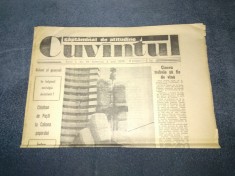 ZIARUL CUVANTUL NR 14 1990 foto