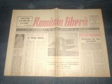ZIARUL ROMANIA LIBERA 7 SEPTEMBRIE 1990