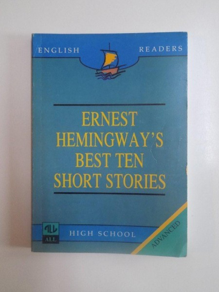 BEST TEN SHORT STORIES de ERNEST HEMINGWAY , 1998