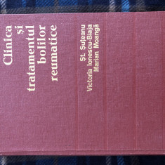 Clinica si tratamentul bolilor reumatice. aut. St. Suteanu, Ed. Medicala 1977