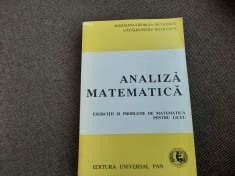 ANALIZA MATEMATICA EXERCITII SI PROBLEME CATALIN PETRU NICOLESCU 22/1