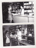 Bnk foto - Dumbrava ( jud Prahova ) - Magazinul COOP - anii `60-`70, Alb-Negru, Romania de la 1950, Cladiri