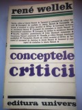 Conceptele criticii - Rene Wellek