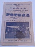 Program meci fotbal OTELUL GALATI - GLORIA BUZAU (16.11.1986)