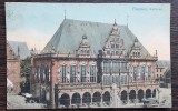 (209) CARTE POSTALA GERMANIA - BREMEN - RATHAUS, Circulata, Printata