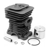 Kit Cilindru Drujba Compatibil Husqvarna 136/137, Diametru Piston 38mm, Contine Cilindru, Piston, Segmeti, Calitatea a 2-a