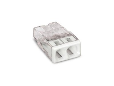 WG2273-202 - Conector rapid 2 pini, 2.5mm, 24A 450V Conector cu fixare prin impingere PUSH foto
