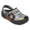 Saboti Crocs Fun Lab Lights Clog Gri - Monster Truck/Graphite, 19, 20, 22