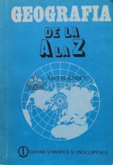 Geografia de la A la Z (Dictionar de termeni geografici) - 1986 (K60)