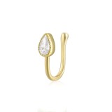Cumpara ieftin Cercel ear cuff argint 925, JW1672, model elegant, placat cu aur