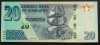 Bancnota exotica 20 DOLARI - ZIMBABWE, anul 2020 * Cod 320 = UNC