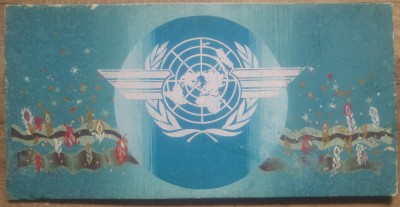 Proiect ONU// tempera pe carton, Teodora Moisescu Stendl foto