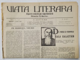 VIATA LITERARA , DIRECTOR G. MURNU , SAPTAMANAL , ANUL I , NR. 7 -8 , 3 APRILIE , 1926