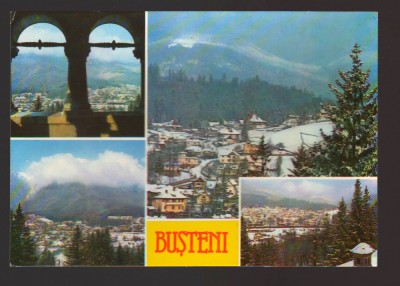 CPIB 21977 - CARTE POSTALA - BUSTENI, MOZAIC, NECIRCULATA foto