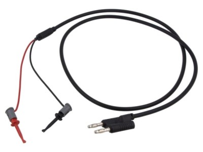 Cablu de măsurare CAL TEST 60VDC 30VAC 3A cu soclu axial 4mm, 1m foto