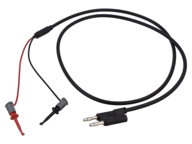 Cablu de măsurare CAL TEST 60VDC 30VAC 3A cu soclu axial 4mm, 1m
