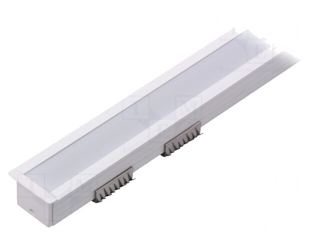Profil LED Alb Lăptos 1m Aluminiu LINEA-IN20