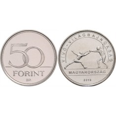 Ungaria 2019 - 50 forint, C.M. de scrima - necirculata