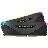 Memorie Corsair Vengeance RGB RT Gunmetal 16GB DDR4 3200MHz CL16 Dual Channel Kit