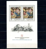 Cehoslovacia 1988 - Expo Praga, picturi, arta, bloc neuzat