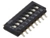 Comutator DIP-SWITCH 8 Secțiuni ON-OFF 0,025A 24VDC