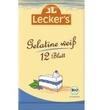 Gelatina Alba Bio 12 foi 20 grame Lecker`s