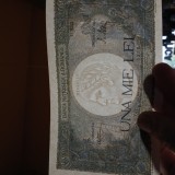 Bancnota una mie lei 1945 UNC